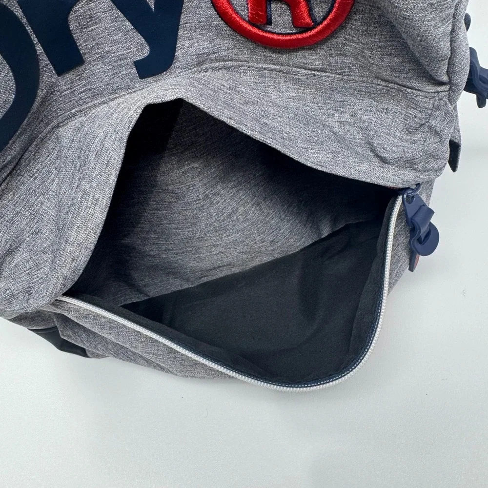 Superdry Japan Outdoor Originals Backpack Grey Blue Red Laptop Bag Commuter Pack